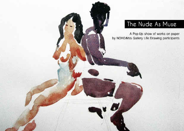 poster for “The Nude As Muse” Exhibition