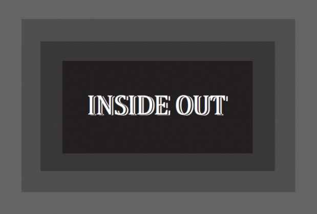 poster for “Inside and out” Exhibition