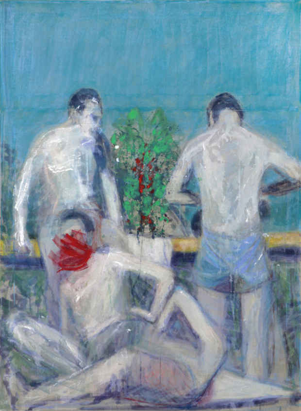 poster for Graham Durward “Bathers and Others”