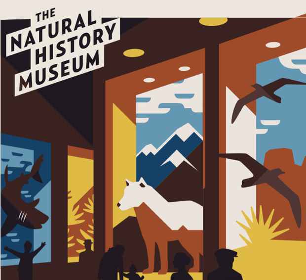 poster for “The Natural History Museum” Exhibition