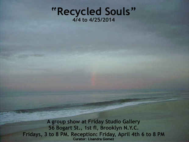 poster for “Recycled Souls” Exhibition