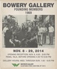 poster for “Bowery Gallery Founding Members 1969” Exhibition
