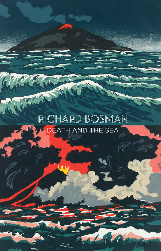 poster for Richard Bosman “Death and the Sea”