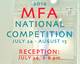 poster for “2014 MFA National Competition” Exhbition