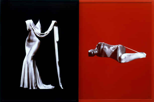 poster for Sarah Charlesworth “Objects of Desire: 1983-1988”