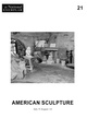 poster for “American Sculpture” Exhibition