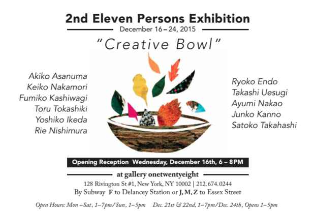 poster for “Creative Bowl” Exhibition