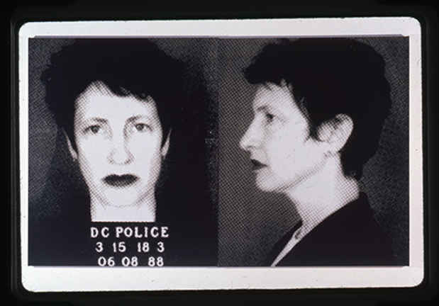 poster for Deborah Kass “America’s Most Wanted, 1998 - 1999”