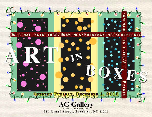 poster for “Art In Boxes 2015” Exhibition