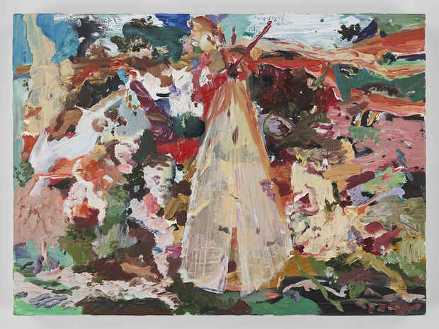 poster for Cecily Brown “The English Garden”