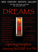 poster for “Dreams” Exhibtiion