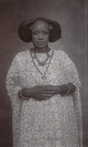 poster for “In and Out of the Studio: Photographic Portraits from West Africa” Exhibition