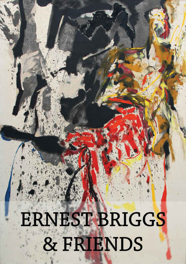 poster for “Ernest Briggs & Friends” Exhibition
