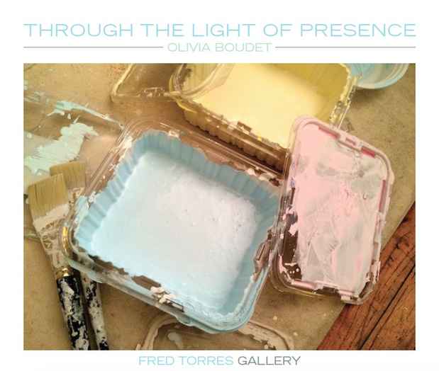 poster for Olivia Boudet “Throught The Light Of Presence”