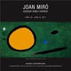 poster for Joan Miró “Oiseaux dans L’Espace”