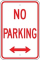 poster for “NO PARKING” Exhibition