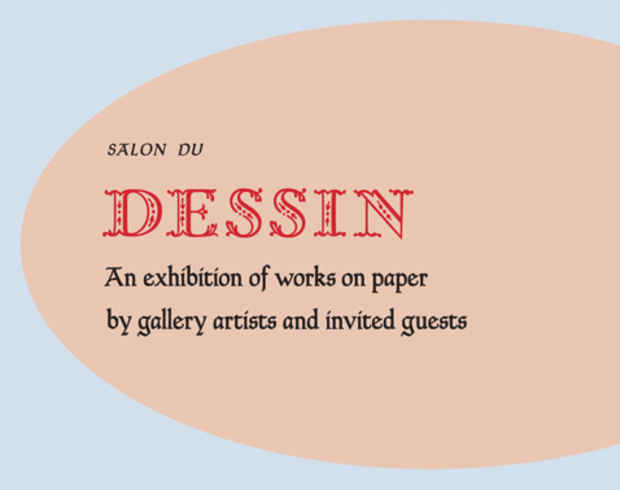 poster for “Salon du Dessin” Exhibition