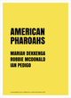 poster for “American Pharaohs” Exhibition