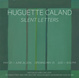 poster for Huguette Caland “Silent Letters”