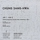 poster for Chung Sang-Hwa Exhibition