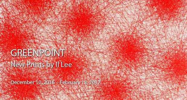 poster for Il Lee “GREENPOINT”
