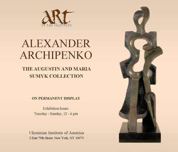 poster for Alexander Archipenko Exhibition
