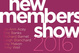 poster for “New Members Show” Exhibition