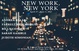poster for “New Work New York” Exhibition