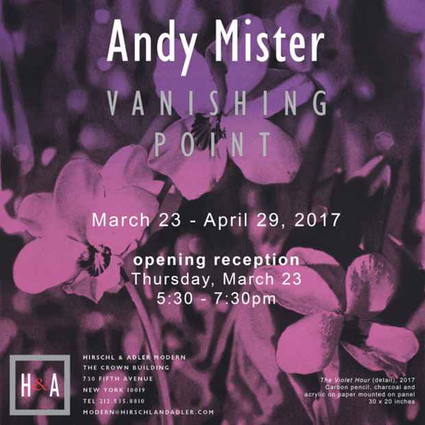 poster for Andy Mister “Vanishing Point”