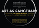 poster for “Sanctuary” Exhibition