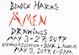 poster for Bendix Harms “ÄMEN”
