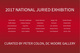 poster for “2017 National Juried Exhibition”