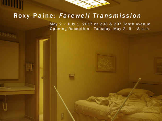 poster for Roxy Paine “Farewell Transmission”