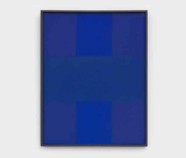 poster for Ad Reinhardt “Blue Paintings”