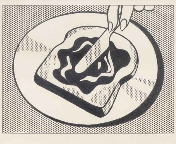 poster for “Roy Lichtenstein: 1961-63” Exhibition
