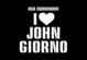 poster for Ugo Rondinone “I ♥ John Giorno”
