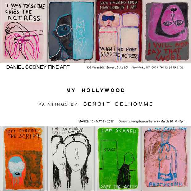 poster for Benoit Delhomme “My Hollywood”