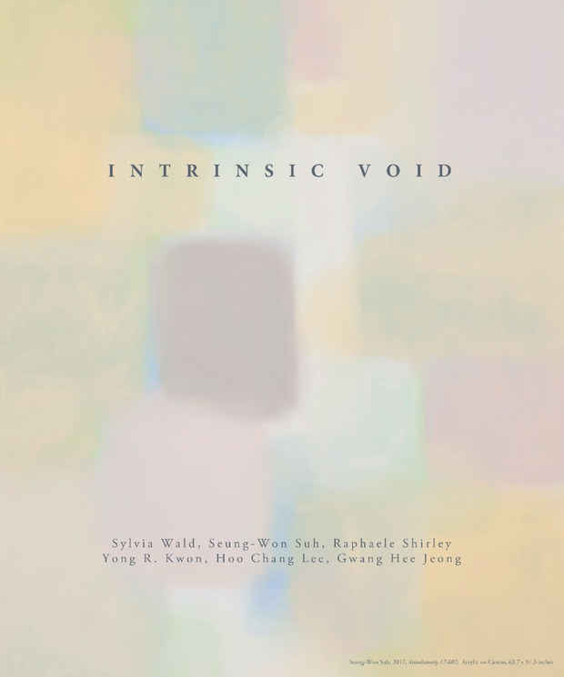 poster for “Intrinsic Void” Exhibition