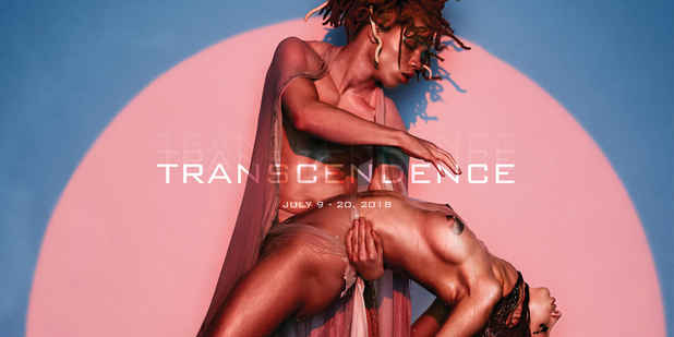 poster for “Transcendence” Exhibition