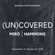 poster for “(UN)COVERED:  Miró | Hammons” Exhibition