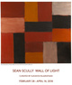 poster for Sean Scully “Wall of Light”