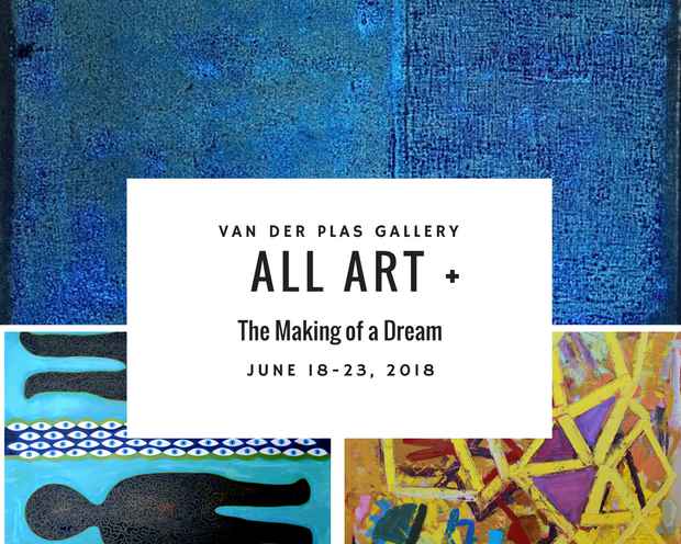 poster for “All Art +: The Making of a Dream” Exhibition