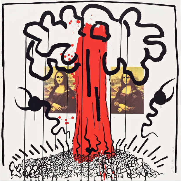 poster for Keith Haring “Apocalypse”