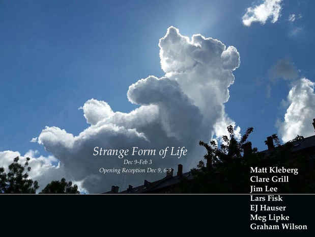 poster for “A Strange Form of Life” Exhibition