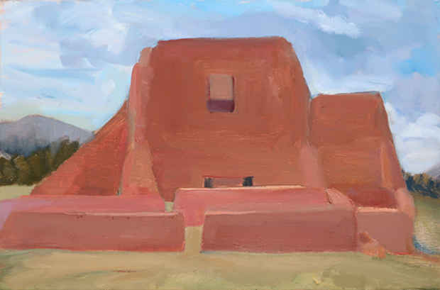 poster for Diane Drescher “New Paintings / New Mexico”