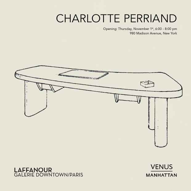 poster for Charlotte Perriand Exhibition
