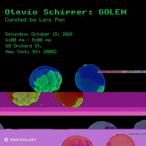 poster for Otavio Schipper “Golem”