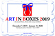 poster for “Art In Boxes 2019” Exhibition 