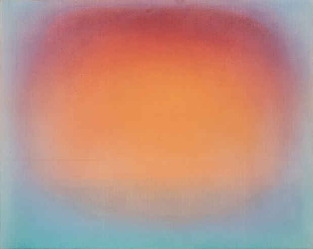 poster for “Thresholds of Perceptibility: The Color Field Paintings of Leon Berkowitz” Exhibition