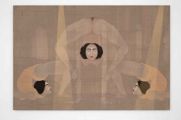 poster for Hayv Kahraman “Not Quite Human”